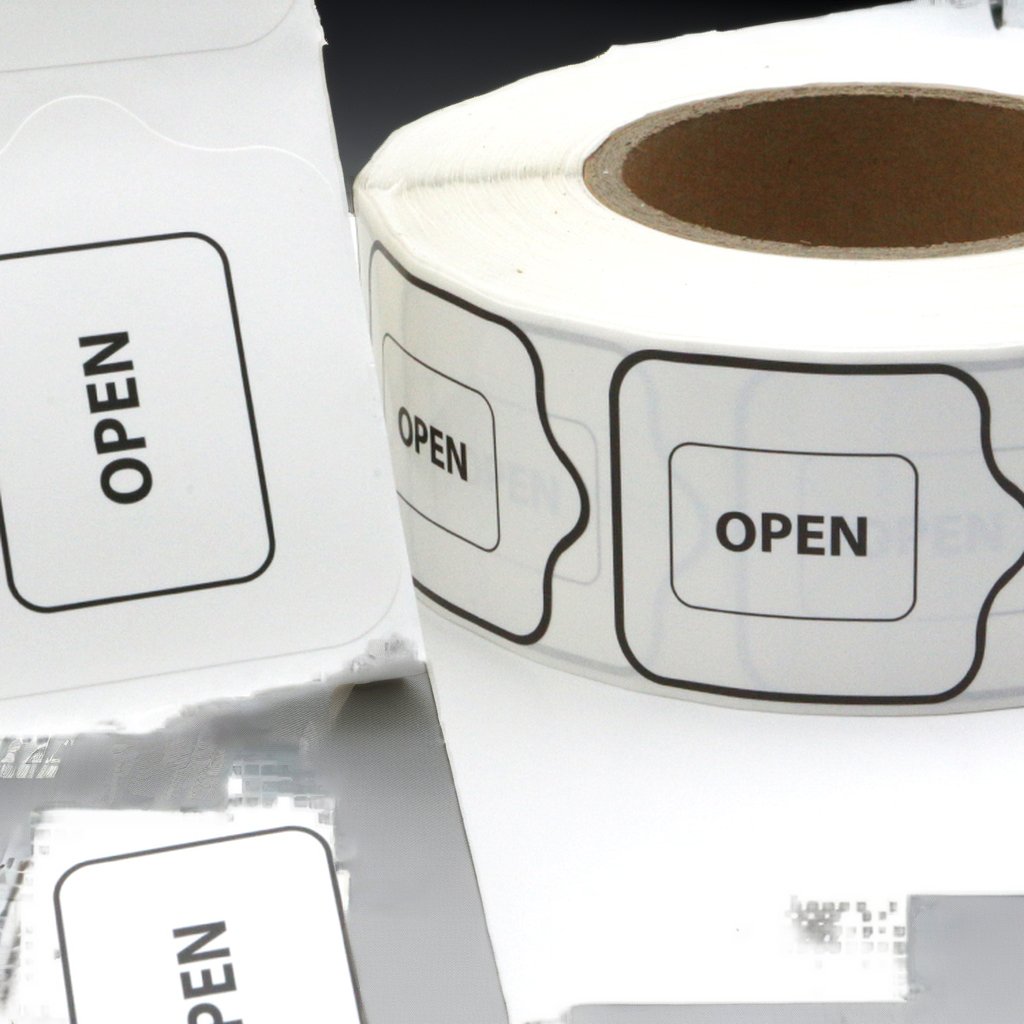 Custom Printed Logo Labels Waterproof BOPP Die Cut Stickers for Packaging Roll Labels for Wet Wipes Package Label
