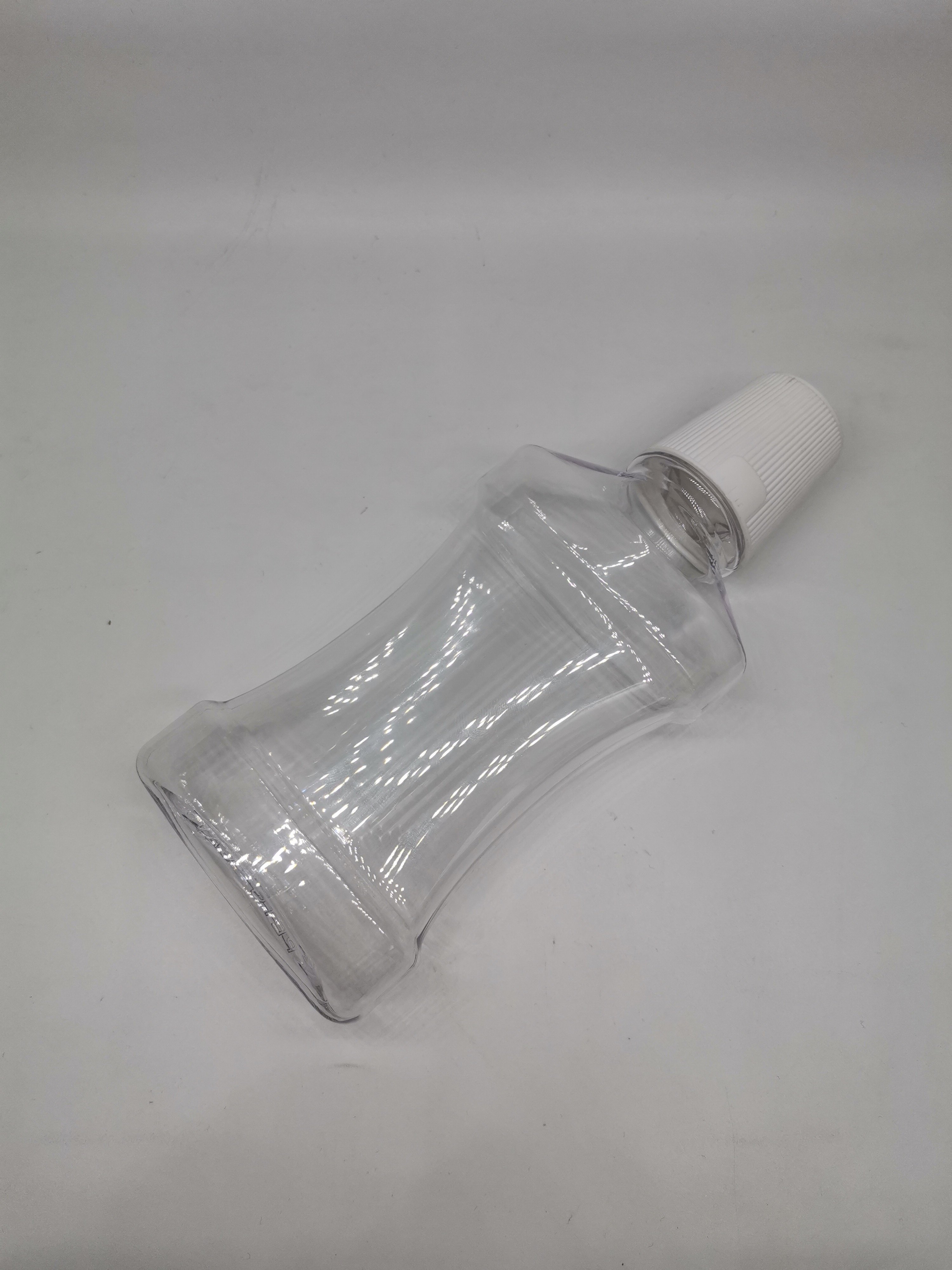 250ml Transparent Empty PETG Plastic Mouthwash Bottle For Mouth Wash syrup liquid Packaging