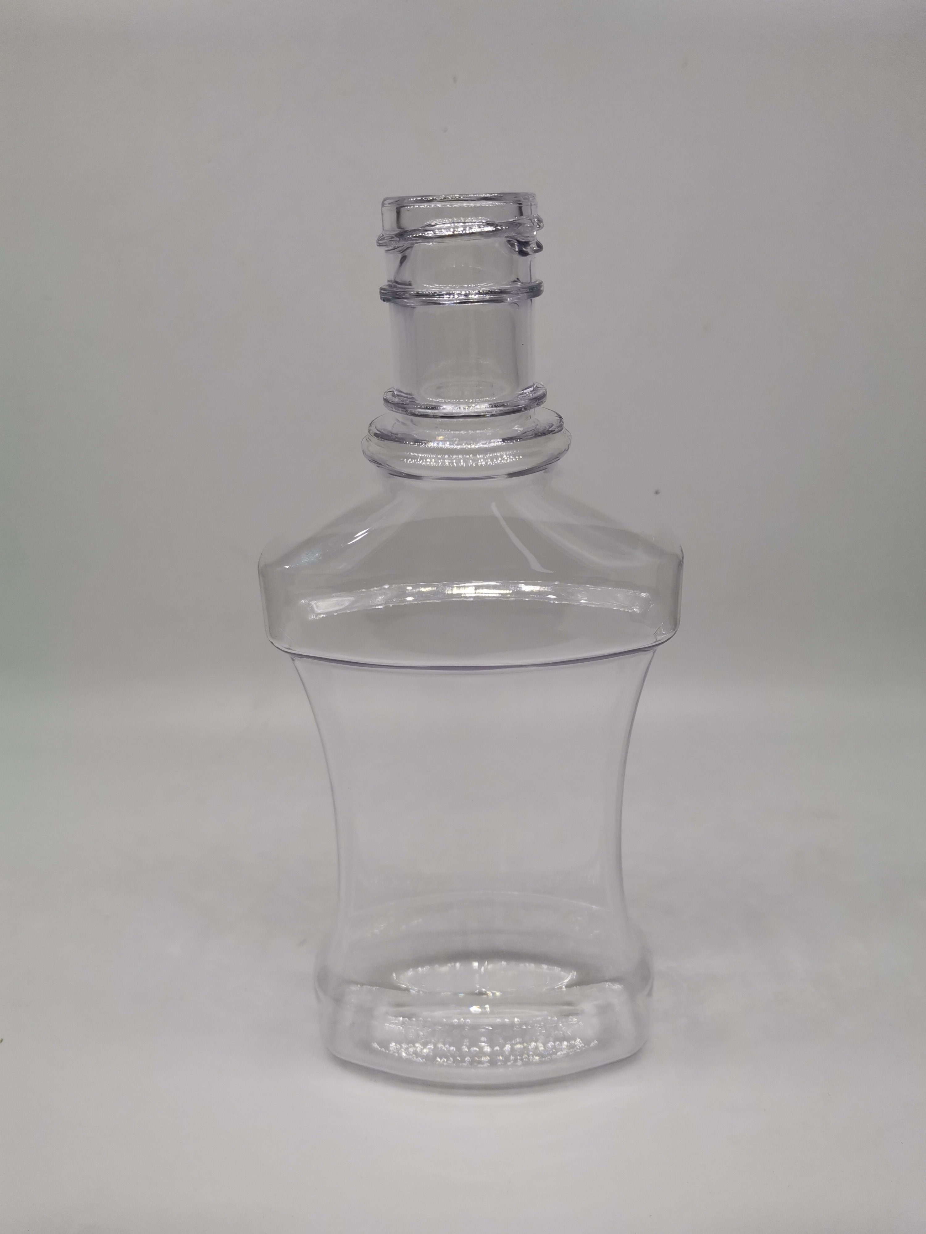 250ml Transparent Empty PETG Plastic Mouthwash Bottle For Mouth Wash syrup liquid Packaging