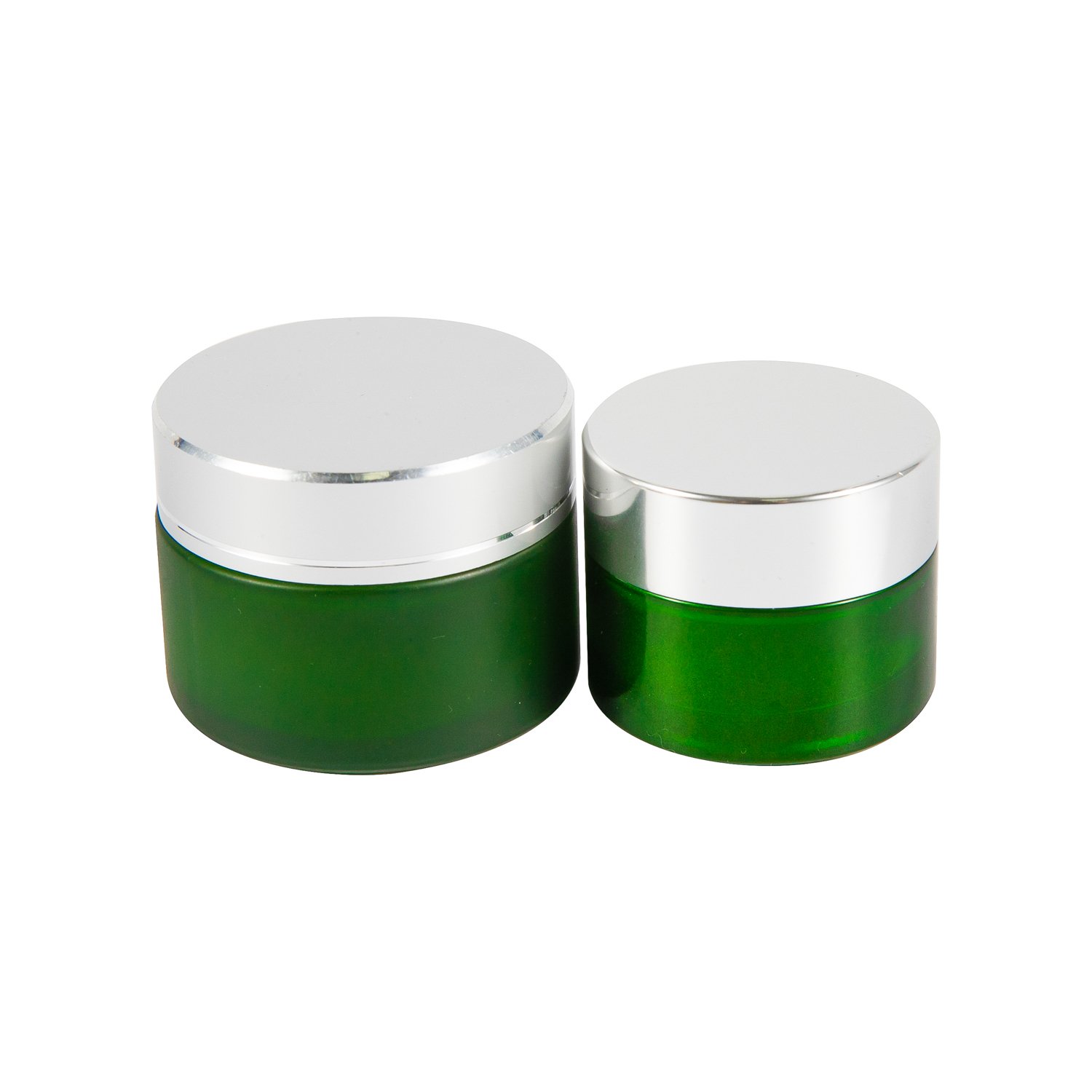 New Arrival frosted Glass jar 15g 30ml Customized cream jar