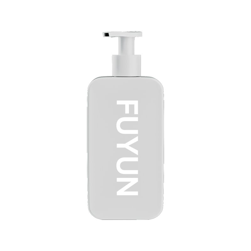 Fuyun MOQ 50 Factory Popular Square Refill Plastic Pump Bottle 250ml 350ml 500ml Liquid Soap Lotion Shampoo Bottle
