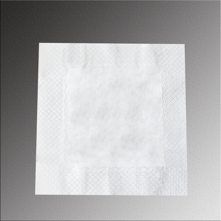 Mini advertising custom logo pocket tissue 21CM*21CM fragrances free pocket tissue 3PLY 4PL facial tissue pocket pack