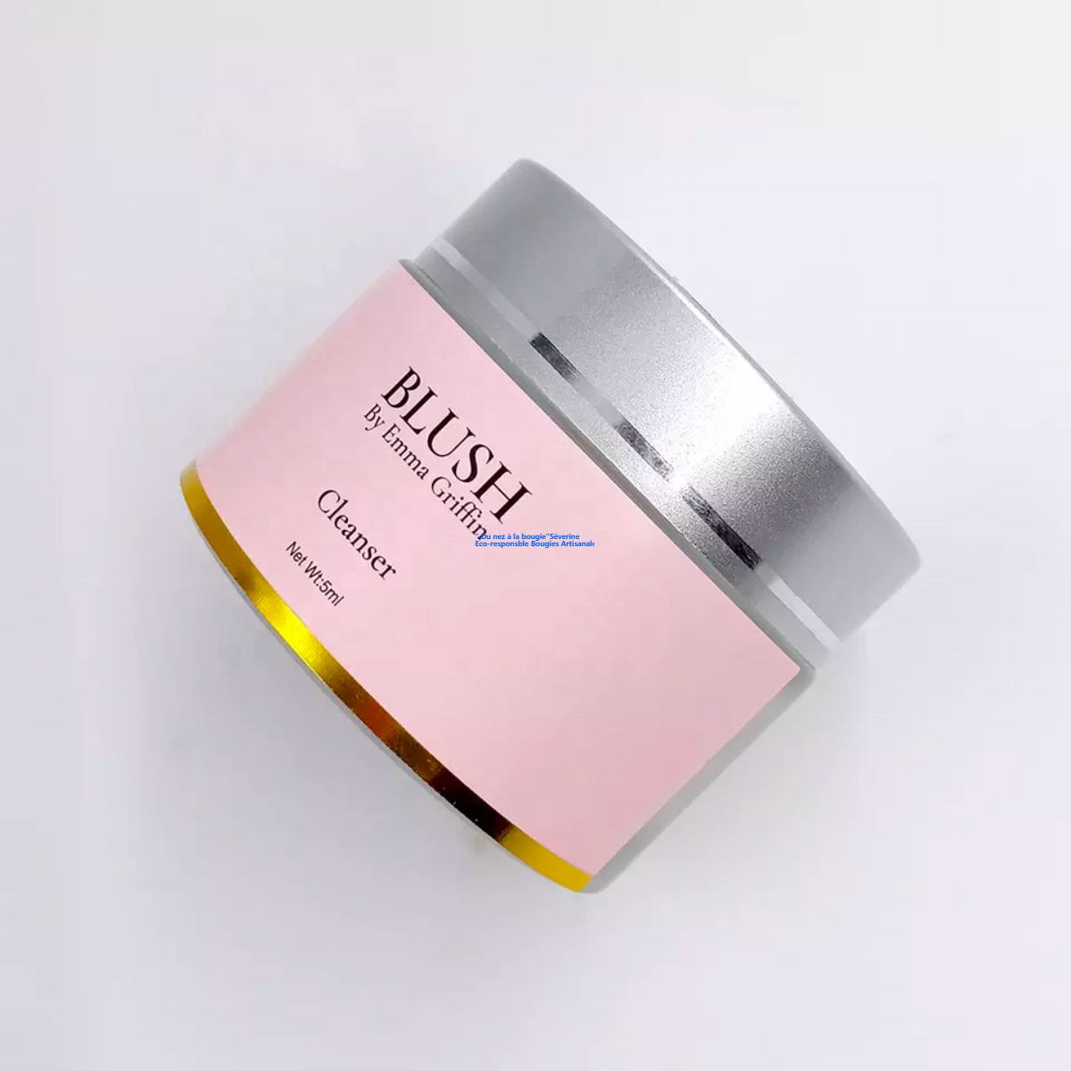 Private design product labels vinyl round waterproof sticker Cosmetic Brand Business Logo Label Design Glossy Vinyl Sticker