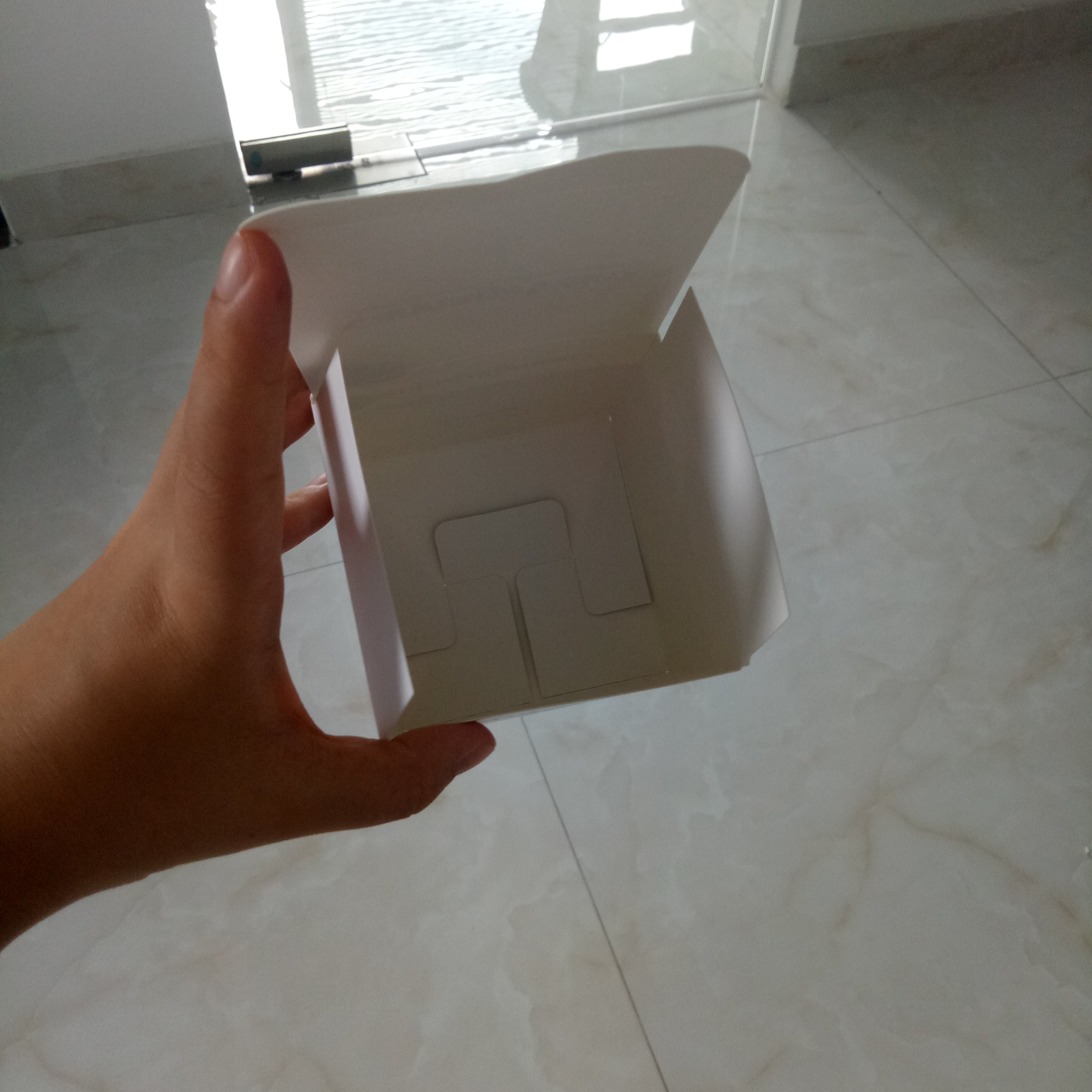 Wholesale accept custom sizes small product packaging box with paper holder for bath bomb