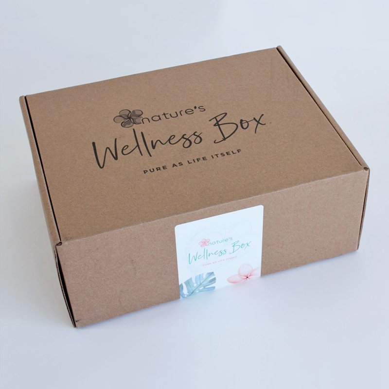 Custom Print Word Personal Care Subscription Package Shipping Boxes Kraft Eco Friendly Mailing Paper Box