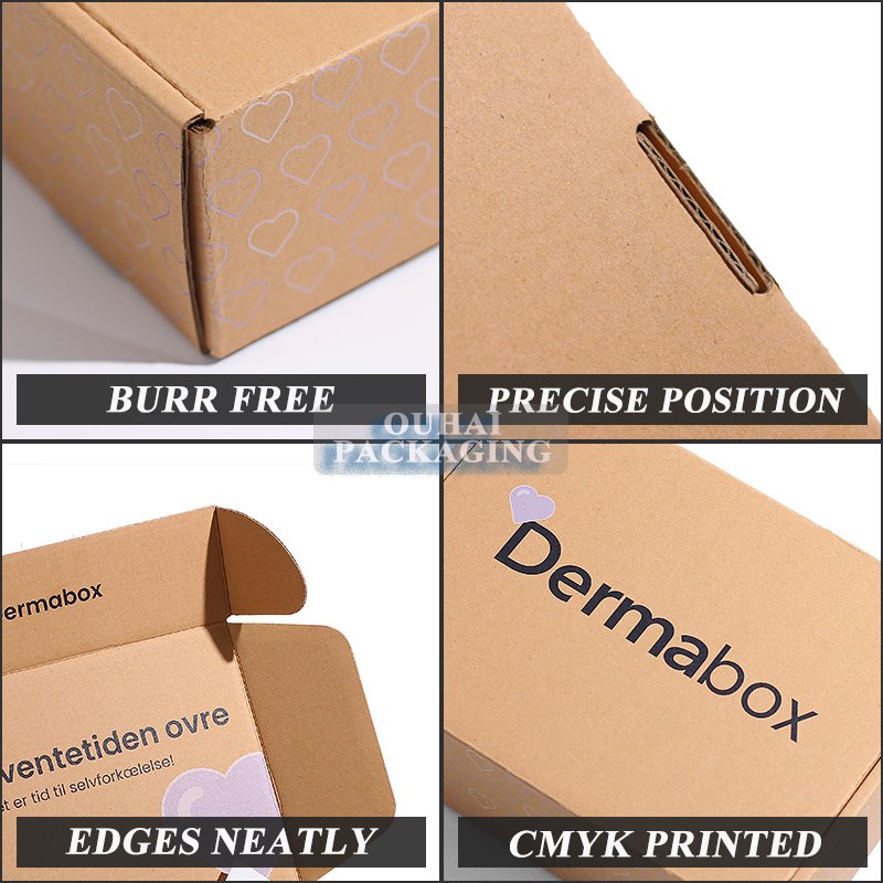 Self Care Products Packages Boxes Shipping Mailer Box Support Custom Logo Printed for Women Gift Packaging