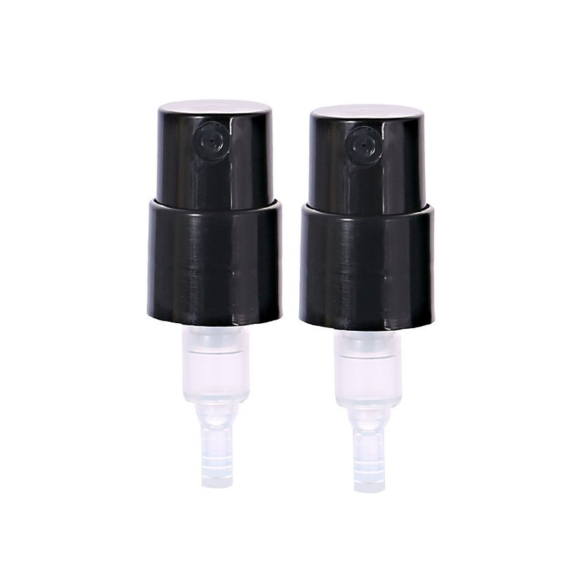 Hot Sale Perfume Cosmetics Packaging 20 410 Fine Mist Sprayers Plastic PP Atomizer with Screw Refillable Jars Glass Bottles