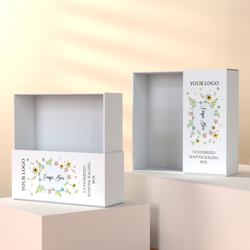 New Arrival Handmade Personal Soap Box Soy Ink Soap Bar Packaging Box