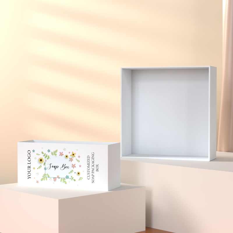 New Arrival Handmade Personal Soap Box Soy Ink Soap Bar Packaging Box