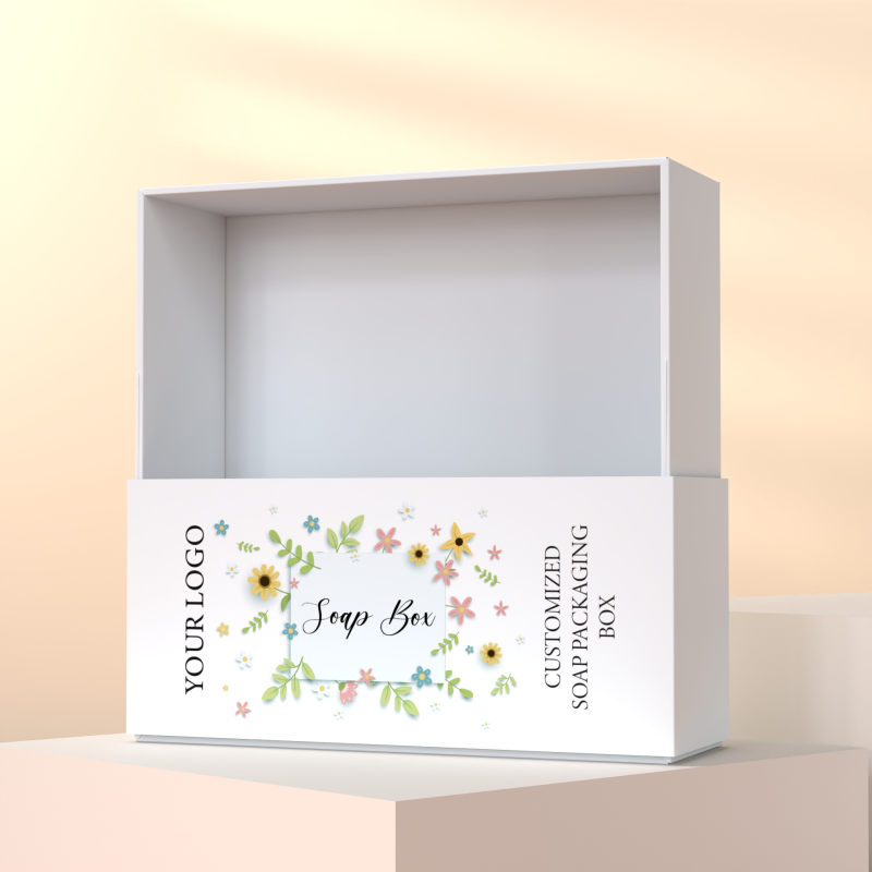 New Arrival Handmade Personal Soap Box Soy Ink Soap Bar Packaging Box