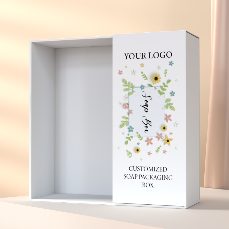 New Arrival Handmade Personal Soap Box Soy Ink Soap Bar Packaging Box