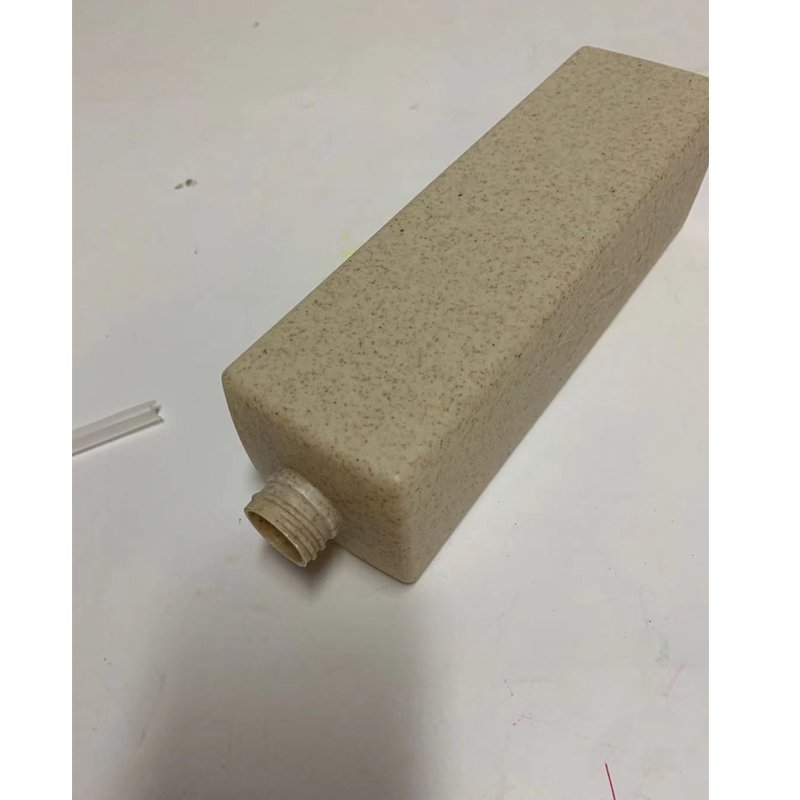1000ml Eco Friendly Biodegradable Wheat Straw Plastic Shampoo Bottle Hair Spray Mist Bottle Amfora Bottle for Shampoo 1000 Ml