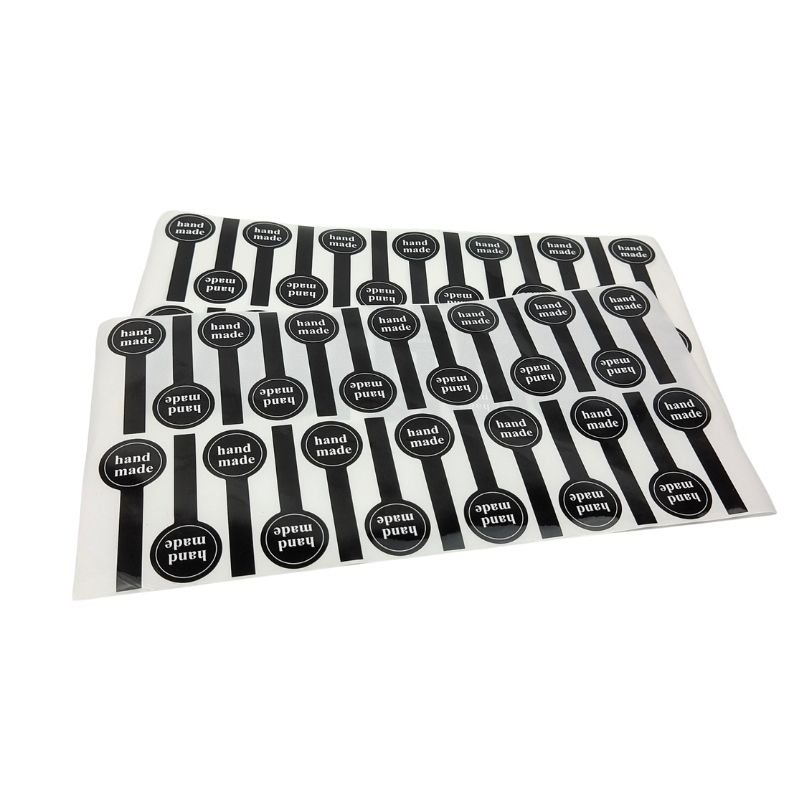 Customizable Print Hand Made Vinyl Glossy Special Removable Die Cut Sticker Sheet Waterproof