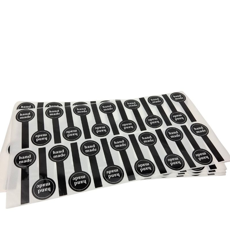 Customizable Print Hand Made Vinyl Glossy Special Removable Die Cut Sticker Sheet Waterproof