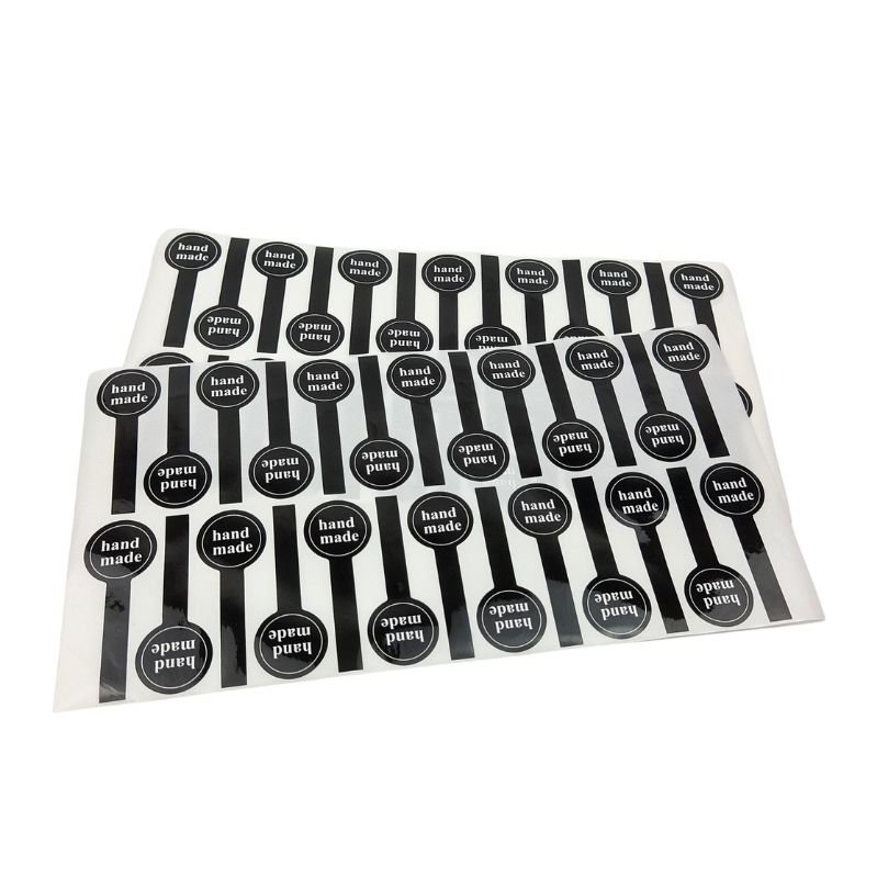 Customizable Print Hand Made Vinyl Glossy Special Removable Die Cut Sticker Sheet Waterproof