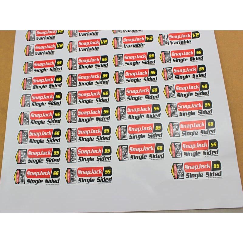 Order Custom Stickers Waterproof Personalized Small Eyelish Lipstick Custom Vinyl Die Cut Transparent Clear Logo Sticker