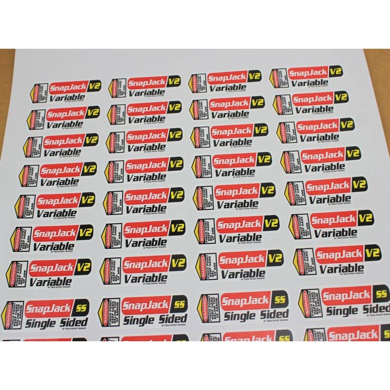 Order Custom Stickers Waterproof Personalized Small Eyelish Lipstick Custom Vinyl Die Cut Transparent Clear Logo Sticker