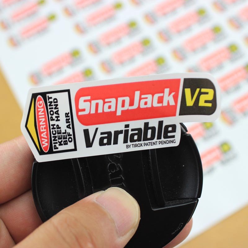 Order Custom Stickers Waterproof Personalized Small Eyelish Lipstick Custom Vinyl Die Cut Transparent Clear Logo Sticker