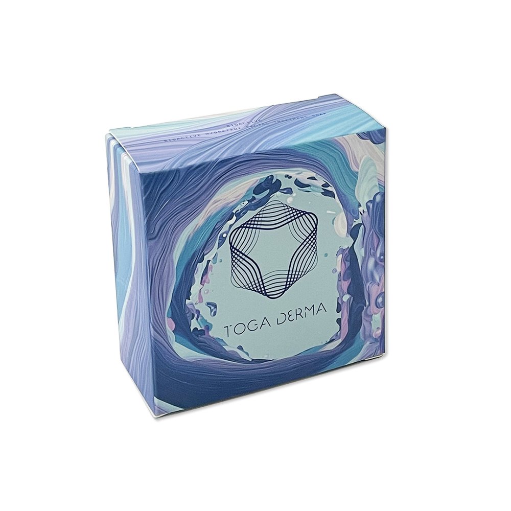 High quality custom logo printing cosmetic Soap packaging box handmade matte surface packaging for soap paper box