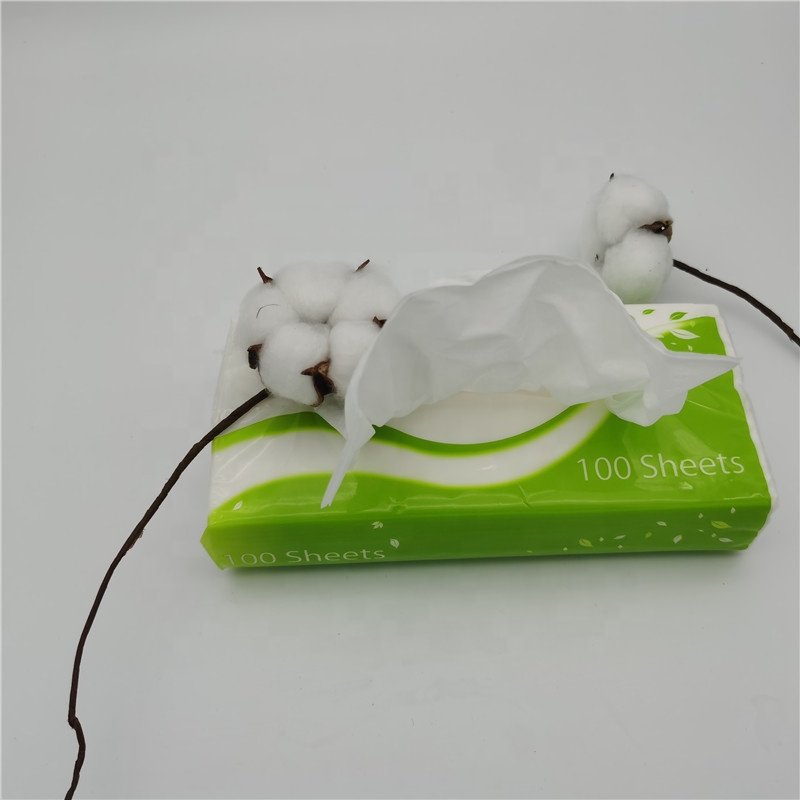 customise handkerchief 100% vigin wood pulp 2ply soft pack facial tissue