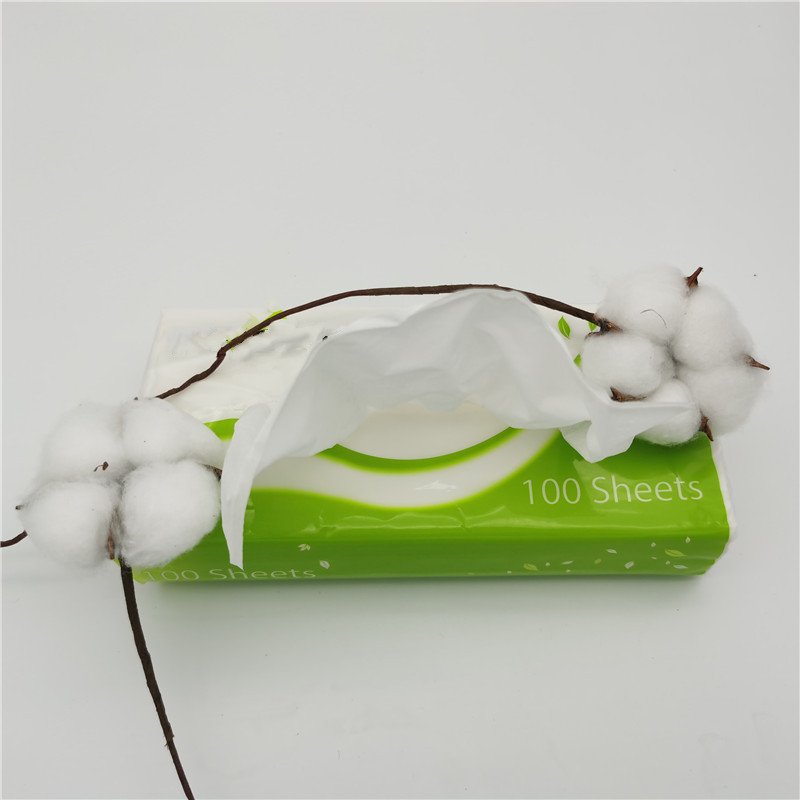 customise handkerchief 100% vigin wood pulp 2ply soft pack facial tissue
