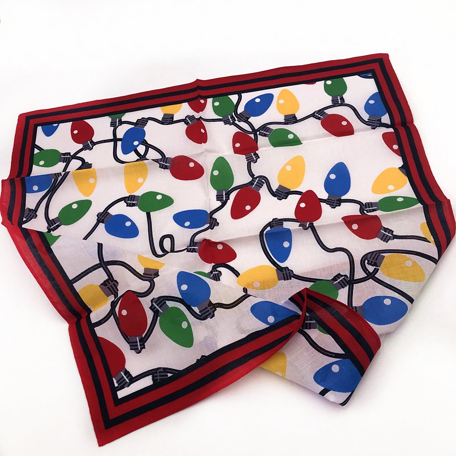 100% Cotton Material Customized Printed Cotton Bandannas For Head