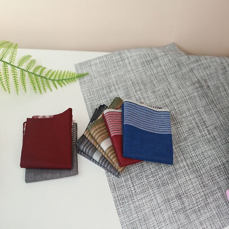 wholesale customized soft women men pocket square,custom printed cheap 100% cotton handkerchief
