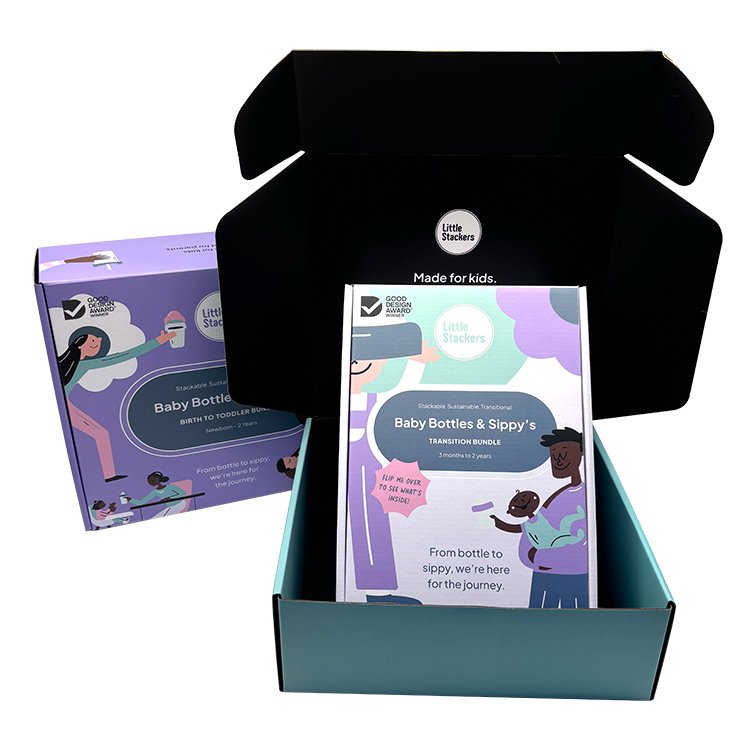 Customized baby product gift box environmentally friendly F&SC children's toy mailbox box