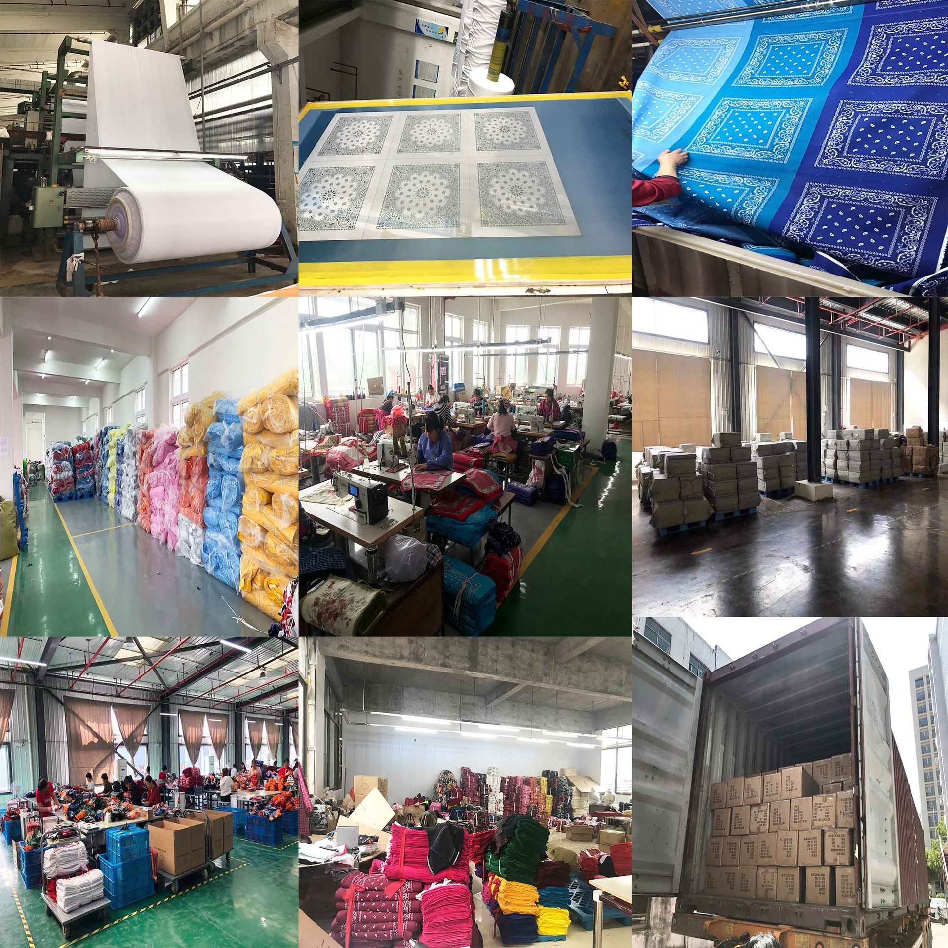 Wholesale Custom Printed Cotton Bandana Scarf Hot Sell Premium Ethnique Handkerchief with Logo Premium Ethnique Bandanas Scarf