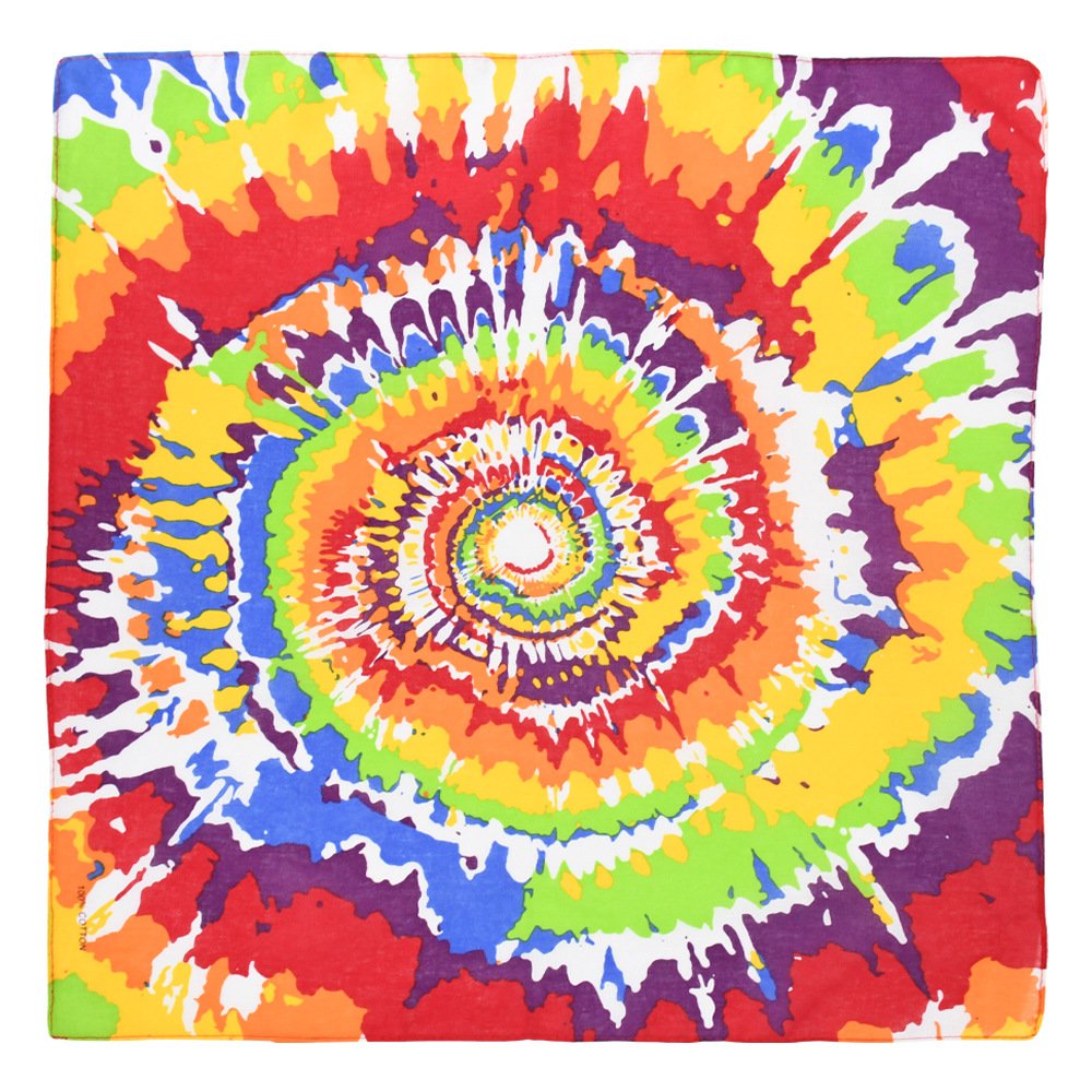 Wholesale Gay Pride Sport Headwear Handkerchief Lgbt Rainbow Printed Cotton Bandanas
