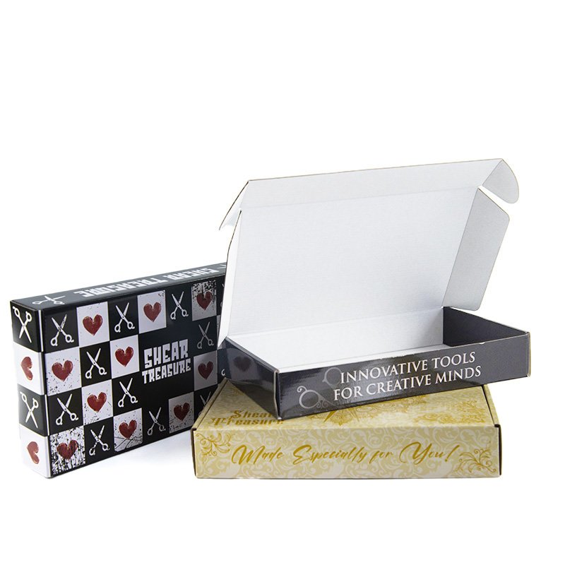 Customizable Eco-Friendly Paper Boxes Glossy Lamination UV Coating Silk Screen Printing Bio-Degradable Feature Offset Printing