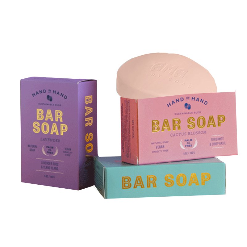 Cheap custom design printed wholesale soap boxed gift box bar soap box packaging