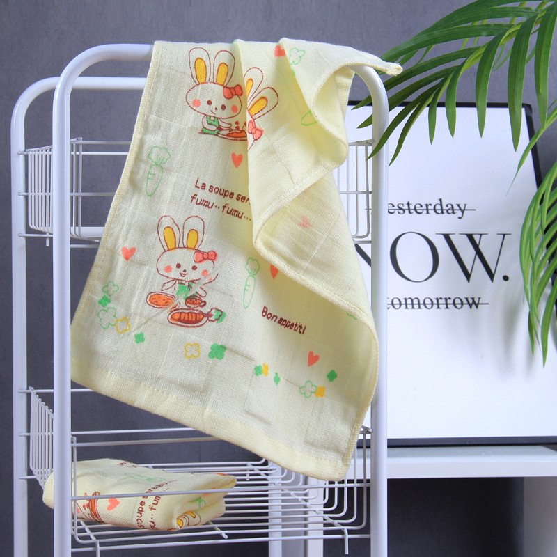 Baby towel cotton face towel newborn children towel gauze small square handkerchief baby supplies size customized