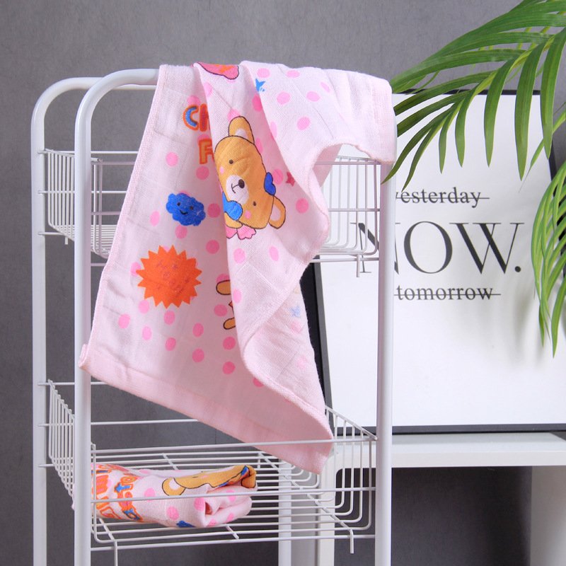 Baby towel cotton face towel newborn children towel gauze small square handkerchief baby supplies size customized