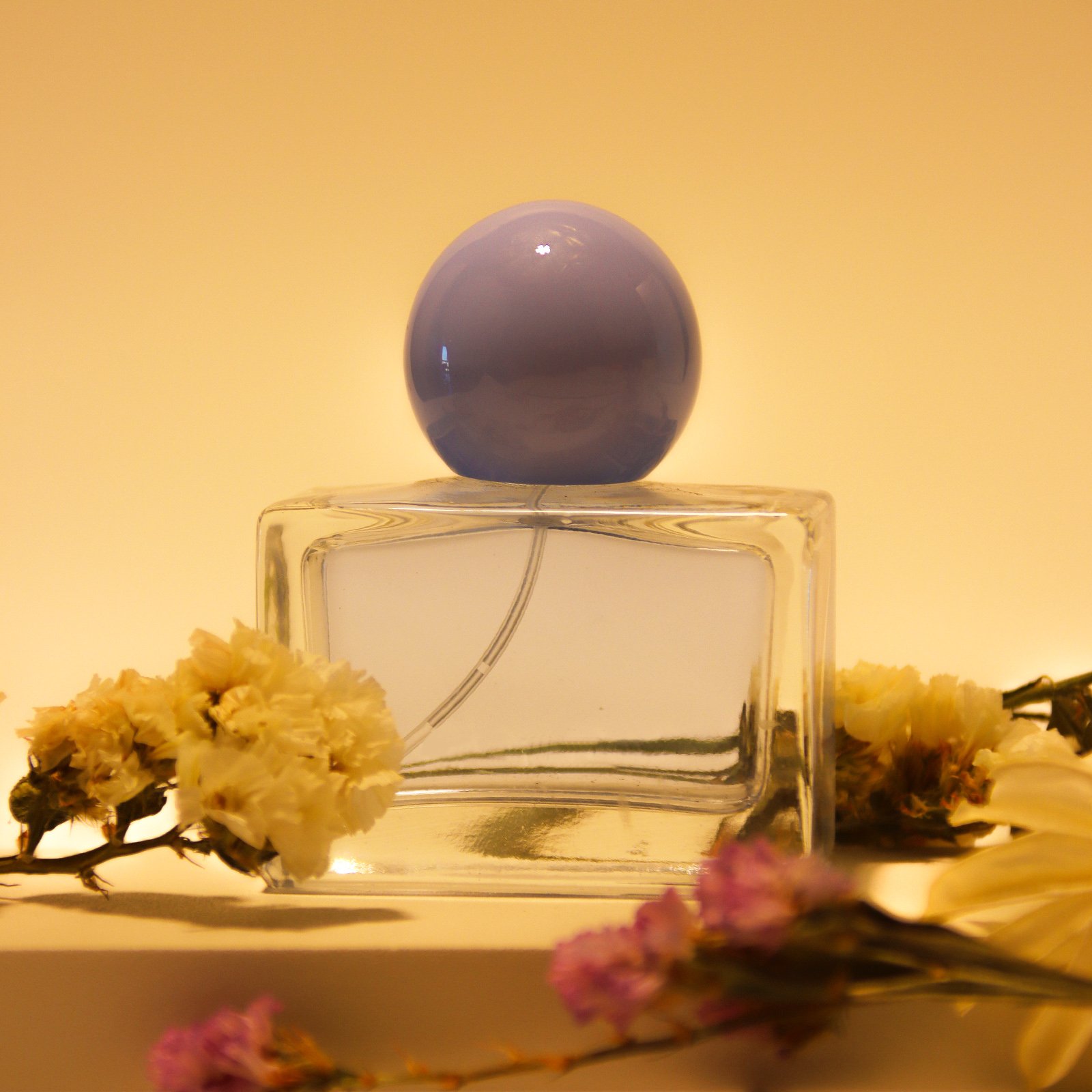 Recyclable fashion luxury design 30ml 50ml 100ml empty rectangular glass perfume bottle 50ml with box