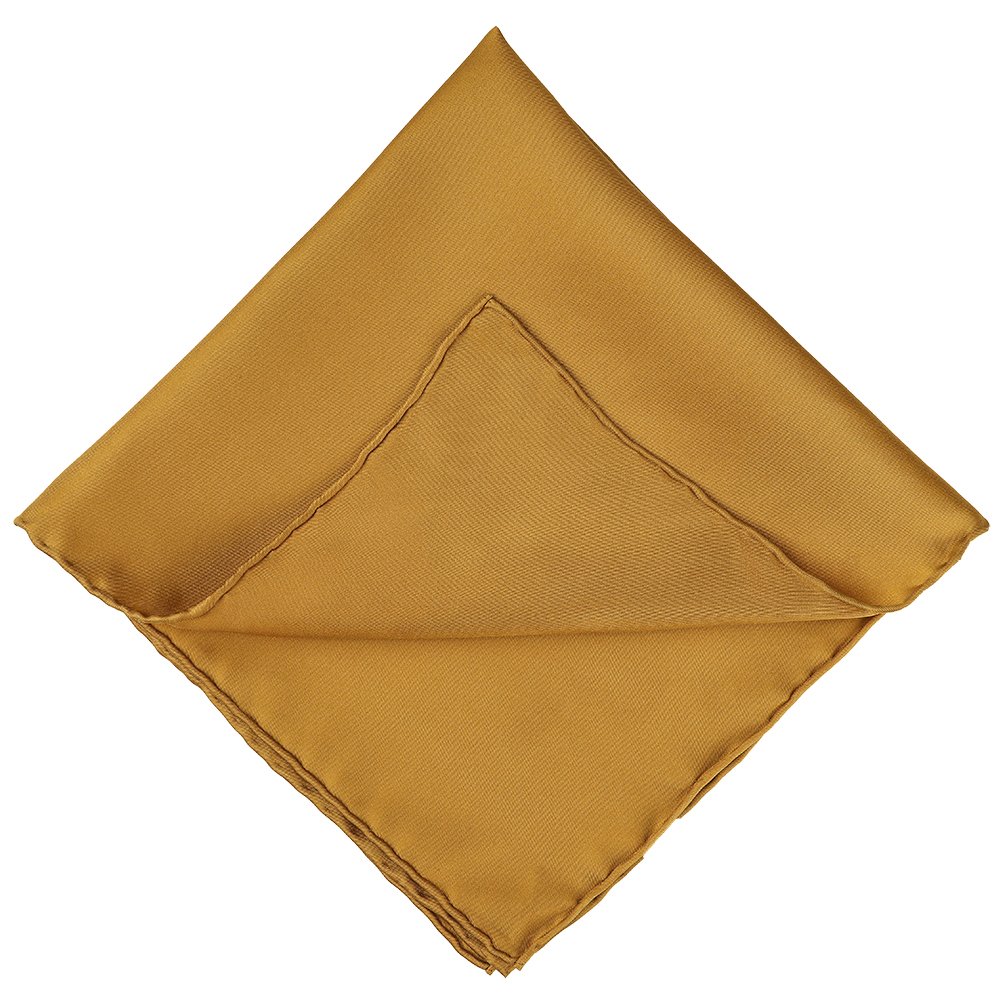 Men's 100% Silk Hand Rolled Solid Pocket Square Set 4 Pcs Assorted Handkerchief Set Party Weddings Elegance Collection