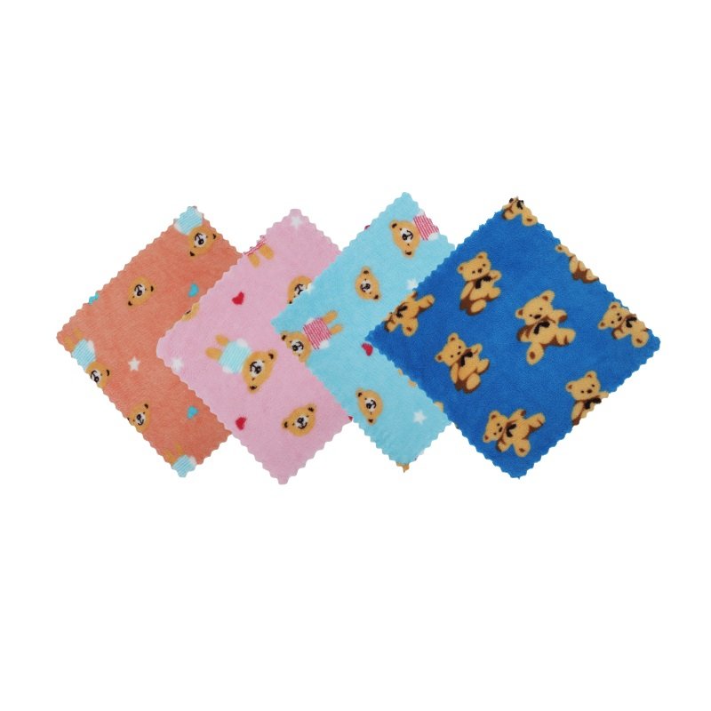 Chinese suppliers Thick printed handkerchief Kitchen cleaning cloths towels Multi functional small handkerchief oem