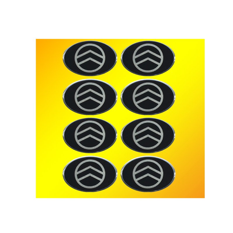 Domed stickers for beer tap / Stickers with the logo / trade mark