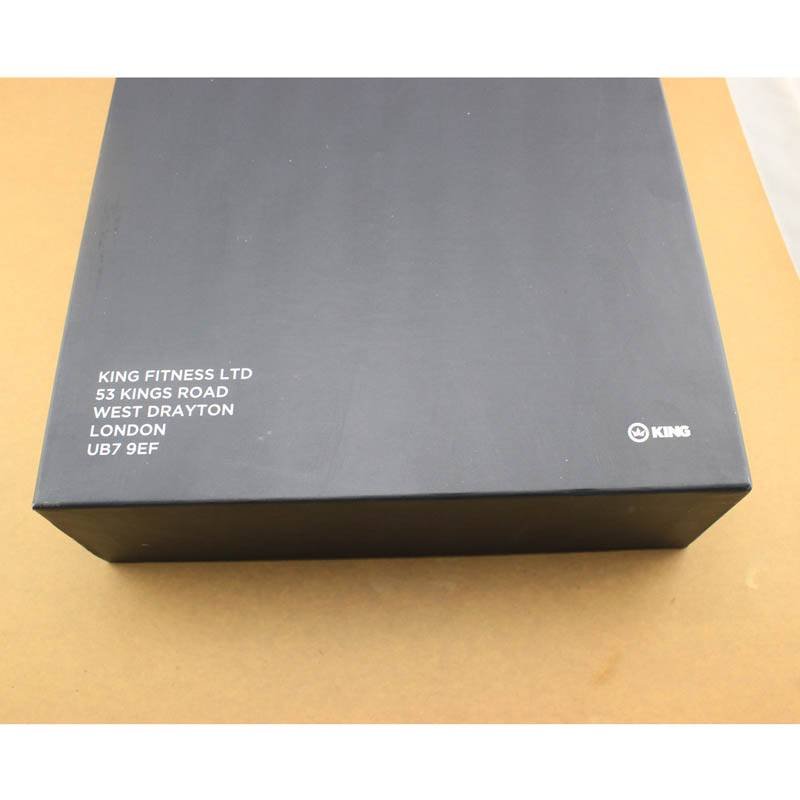 Custom black cardboard Paper box for articles for daily use Packaging Box for gift