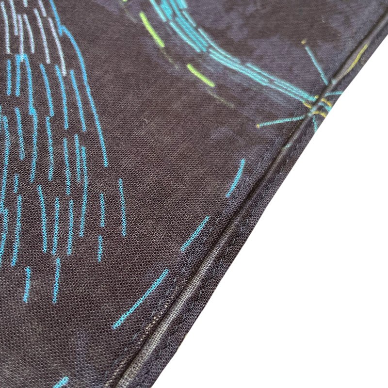 custom design printed modal silk made head handkerchief large bandana scarf for women