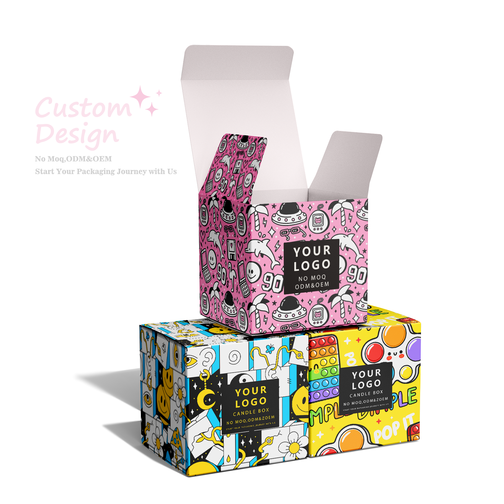 High Quality Household Boxes Custom Design Printing Wholesale Folding Paper Paperboard Box