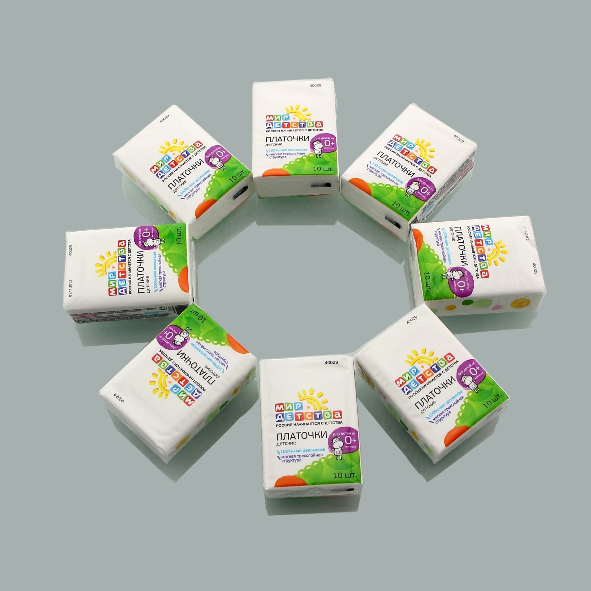 Mini Handkerchief Tissue Paper Machine Standard Pocket Tissue Paper Packing Machine