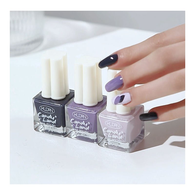Custom Logo Luxury Reusable Uv Gel Polish Container Square 10ml 15ml Empty Glass Nail Polish Bottle
