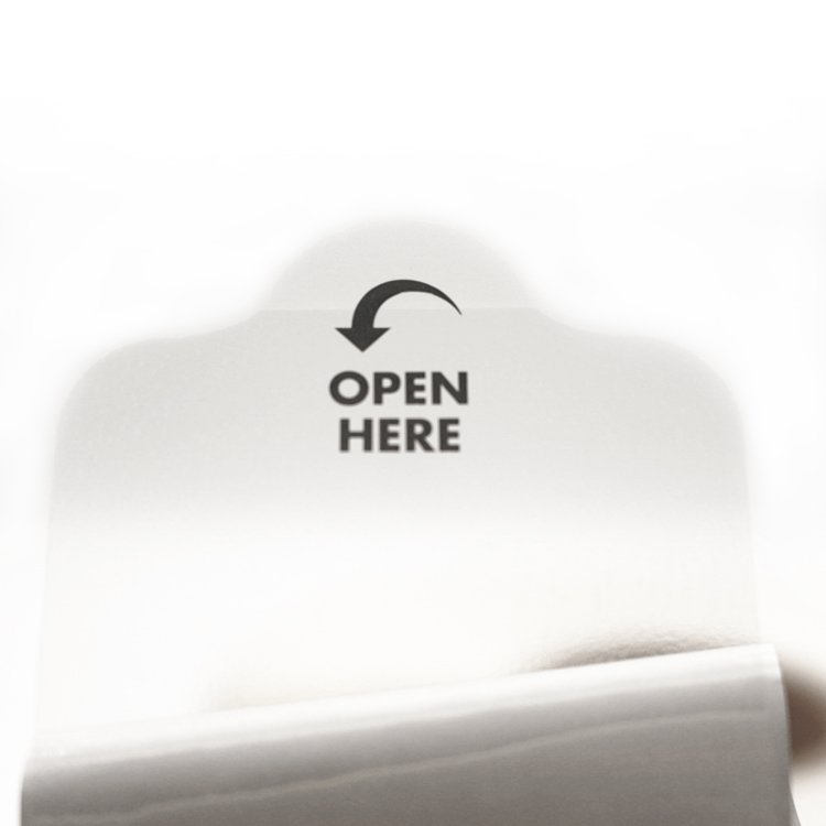 Custom Printing Supplier Die Cut Paper Private Label Waterproof Adhesive Sticker Labels for Wet Wipes Tissue Packaging
