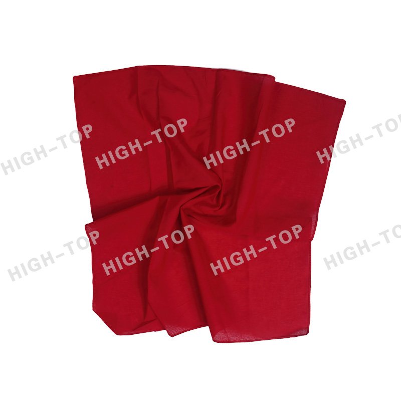 Unisex Bandana Men Head Wrap Custom Square Cotton Polyester Fashion Style Handkerchief for Tie Dyeing Sublimation-Bulk Solid