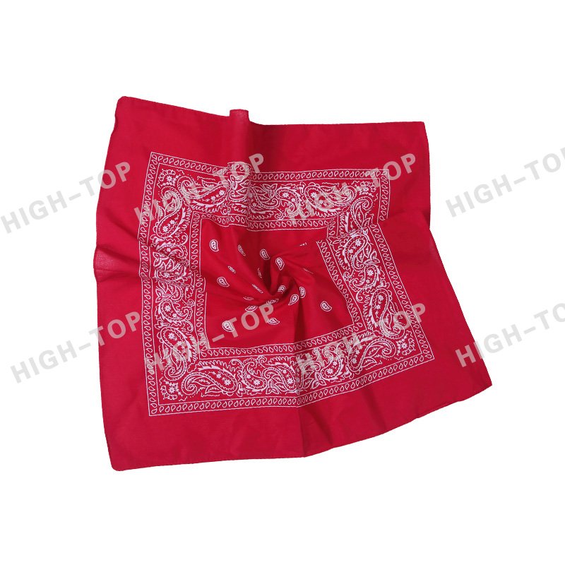 Unisex Bandana Men Head Wrap Custom Square Cotton Polyester Fashion Style Handkerchief for Tie Dyeing Sublimation-Bulk Solid