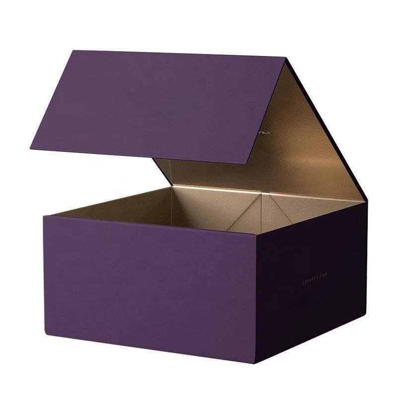 Folding Box Valentine Gift Box for Cloth Luxury Packaging Jewelry Package with Custom Logo