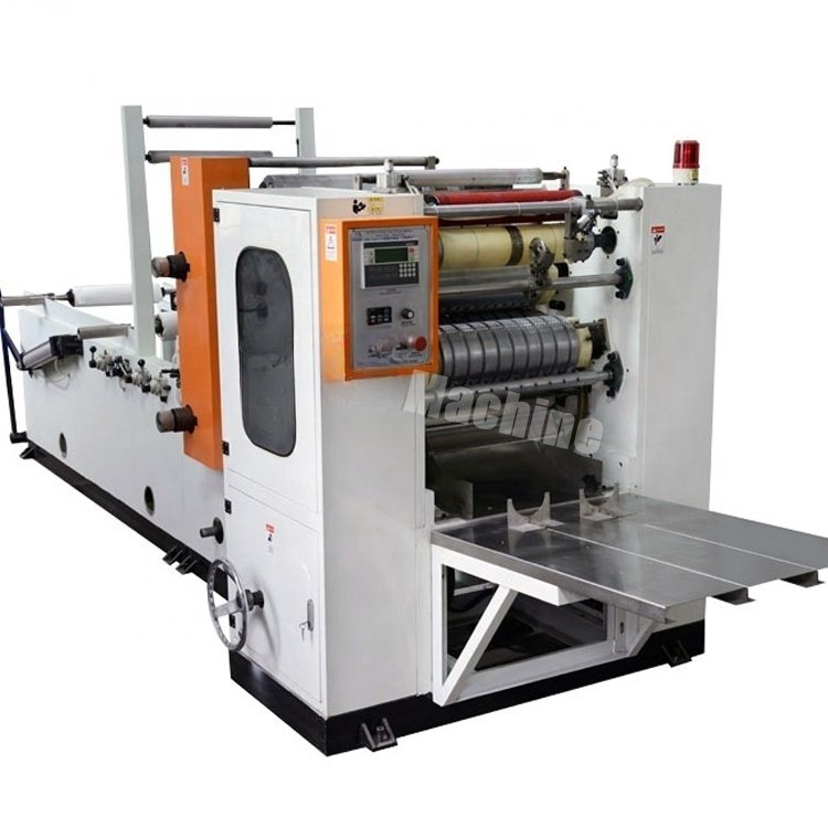 2024 New product idea for Z/N/V shape facial tissue making machine, facial tissue paper folding machine automatic facial tissue