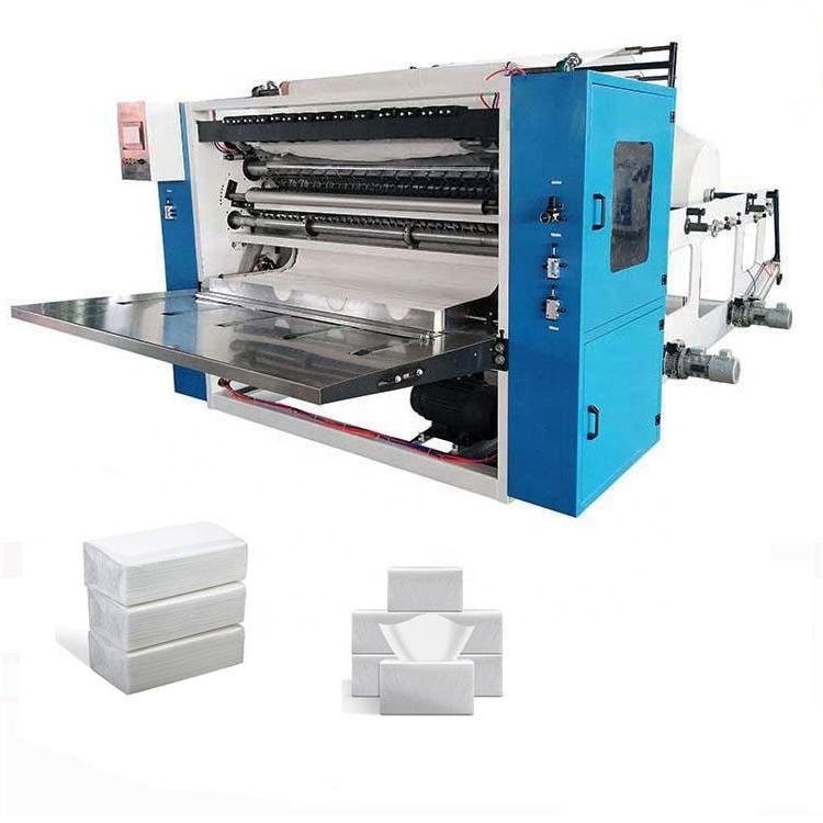 2024 New product idea for Z/N/V shape facial tissue making machine, facial tissue paper folding machine automatic facial tissue