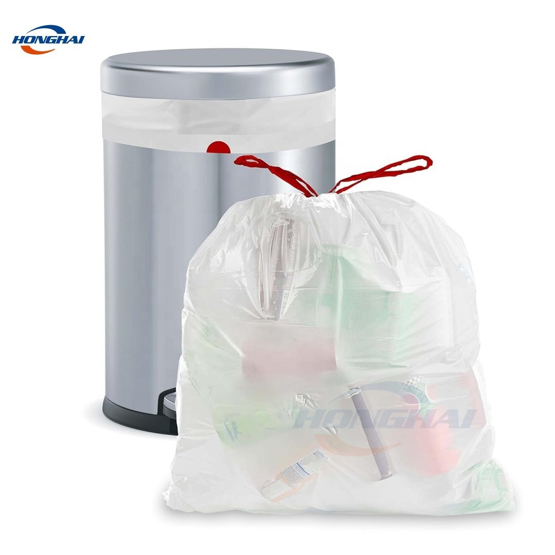 Trash Bags Garbage Bags 13 Gallon,Trash Bags Wholesale 13 Gallons With Arom,Drawstring Dustbin Trash Sack Garbage Bag On Roll